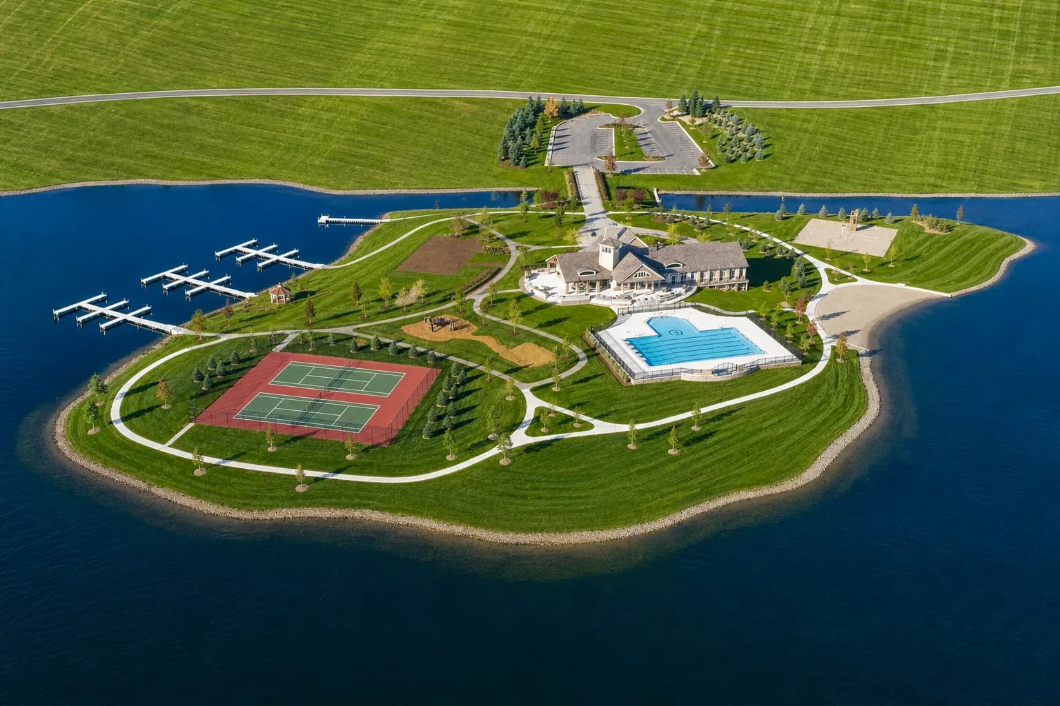 Island Lake, Novi, Michigan