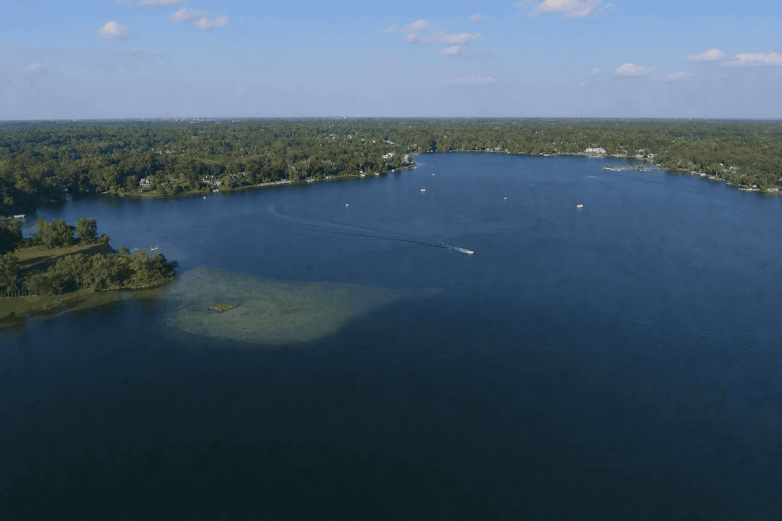 Walnut Lake, West Bloomfield, Michigan