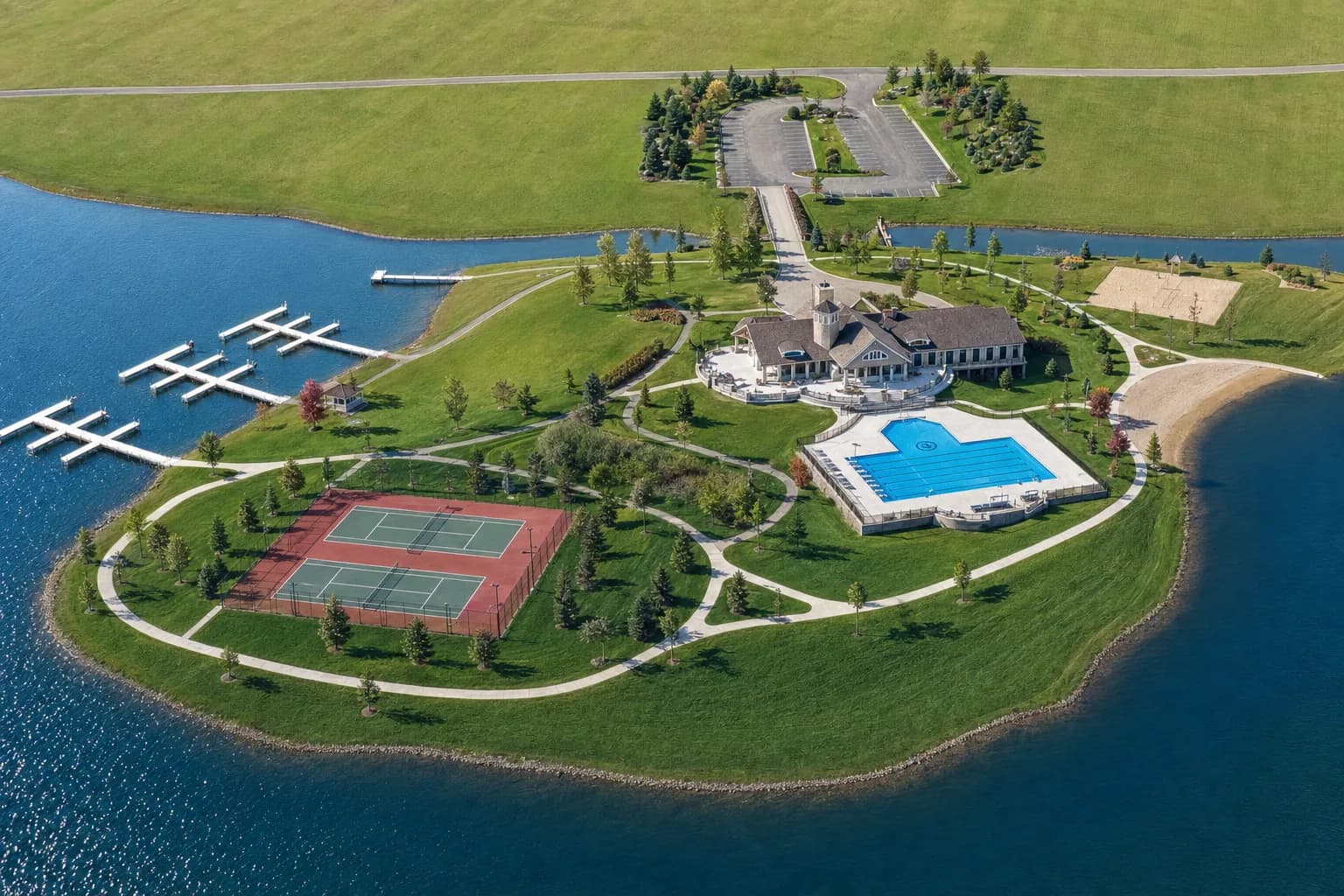 Island Lake, Novi, Michigan