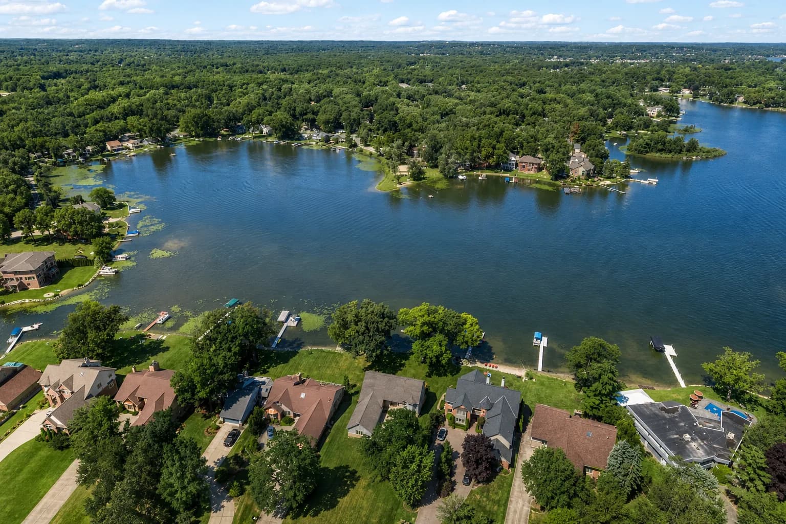 Commerce Township, Upper Straits Lake, Michigan