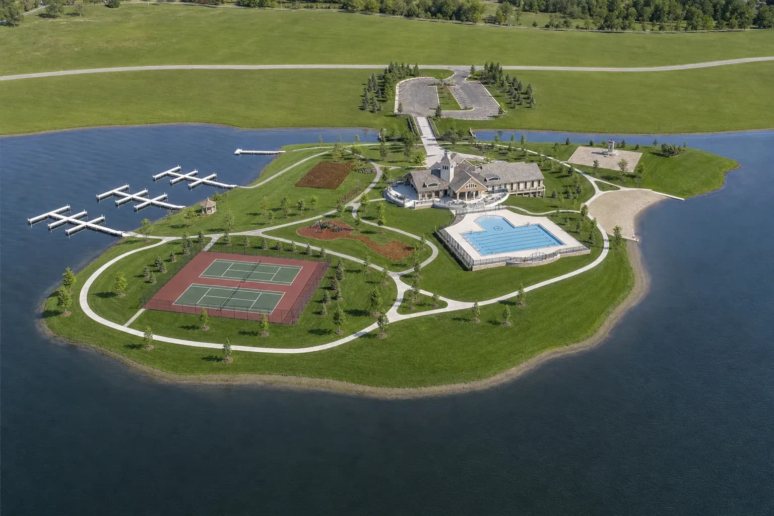Island Lake, Novi, Michigan