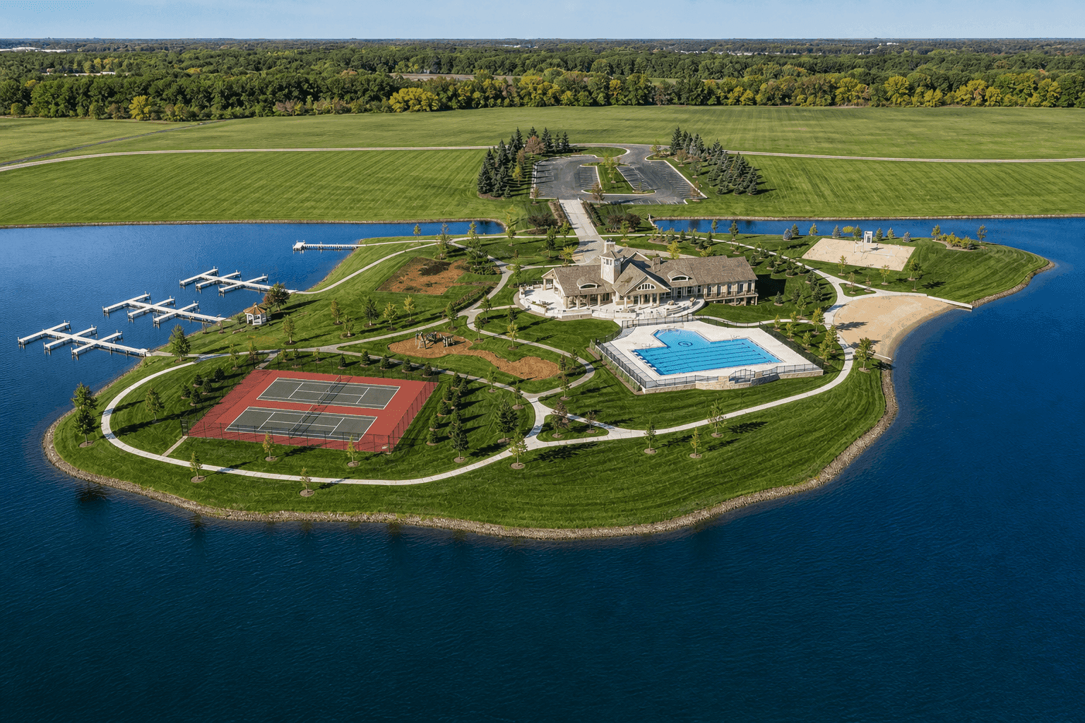 Island Lake, Novi, Michigan