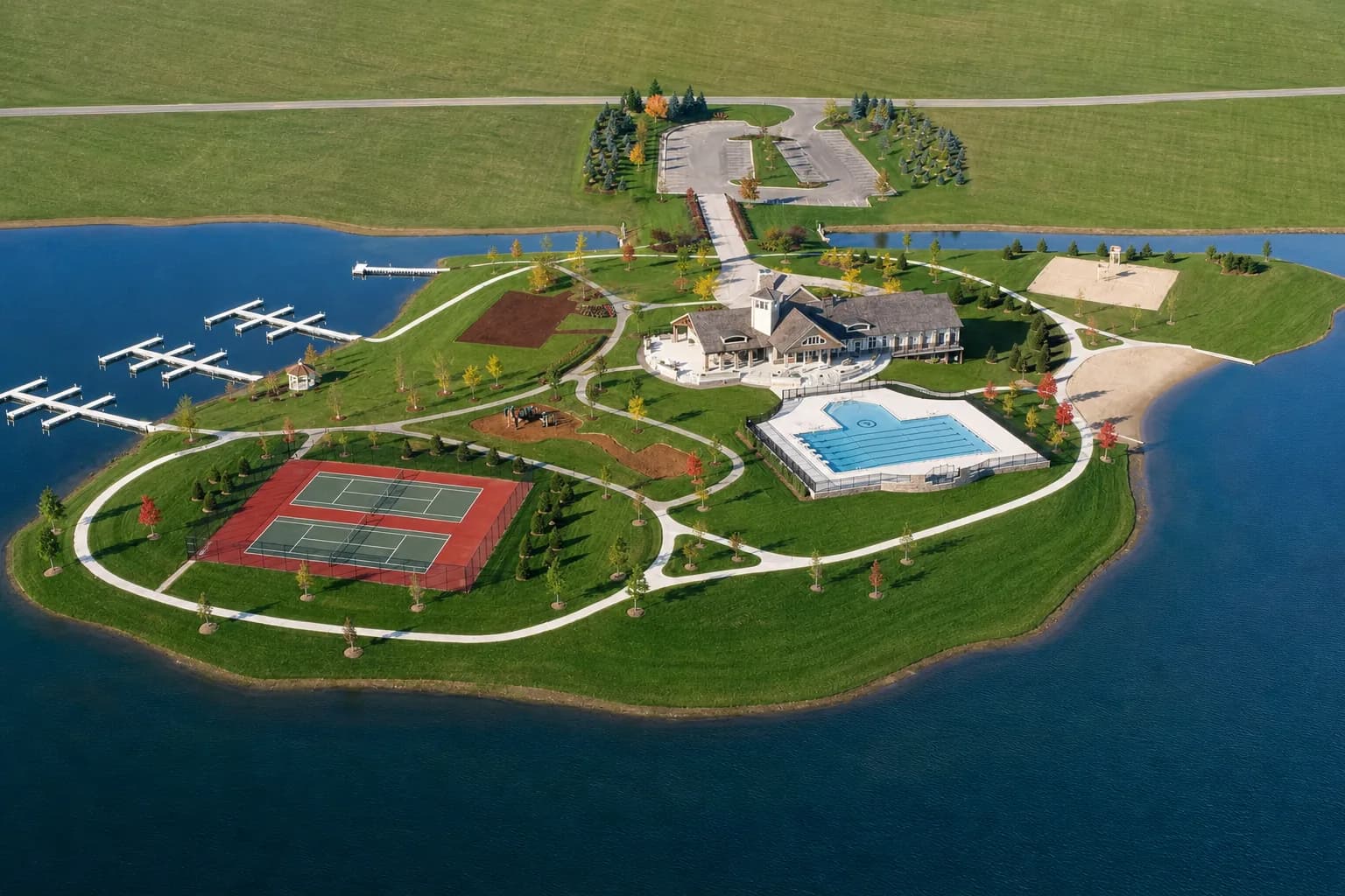 Island Lake, Novi, Michigan