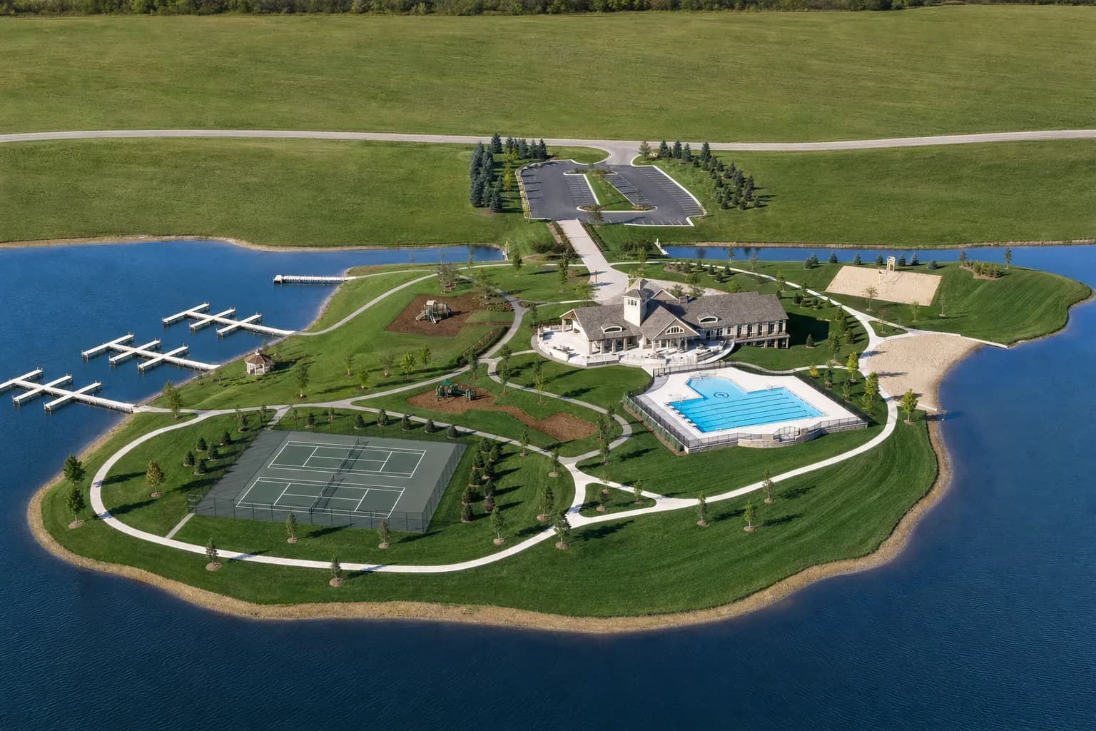 Island Lake, Novi, Michigan
