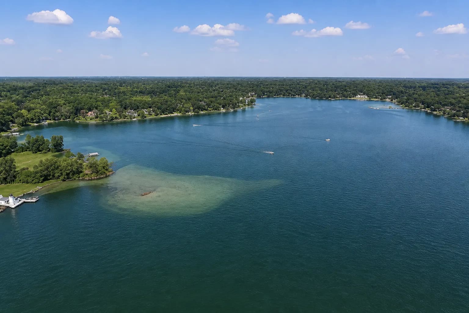 Walnut Lake, West Bloomfield, Michigan