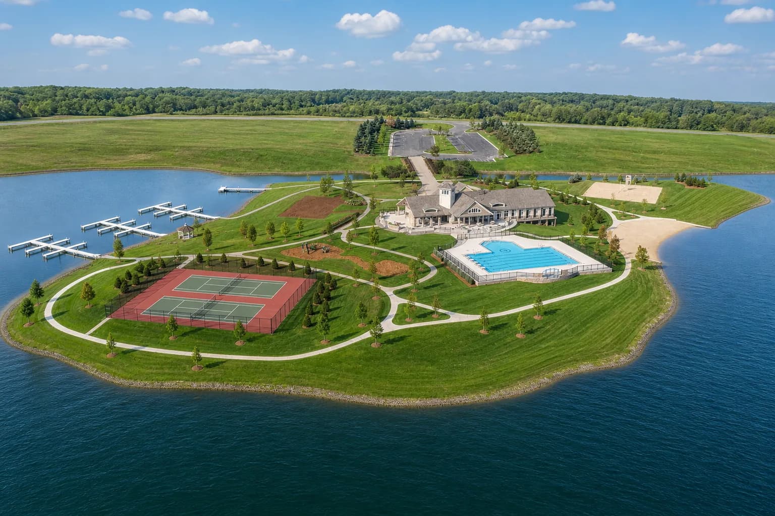 Island Lake, Novi, Michigan
