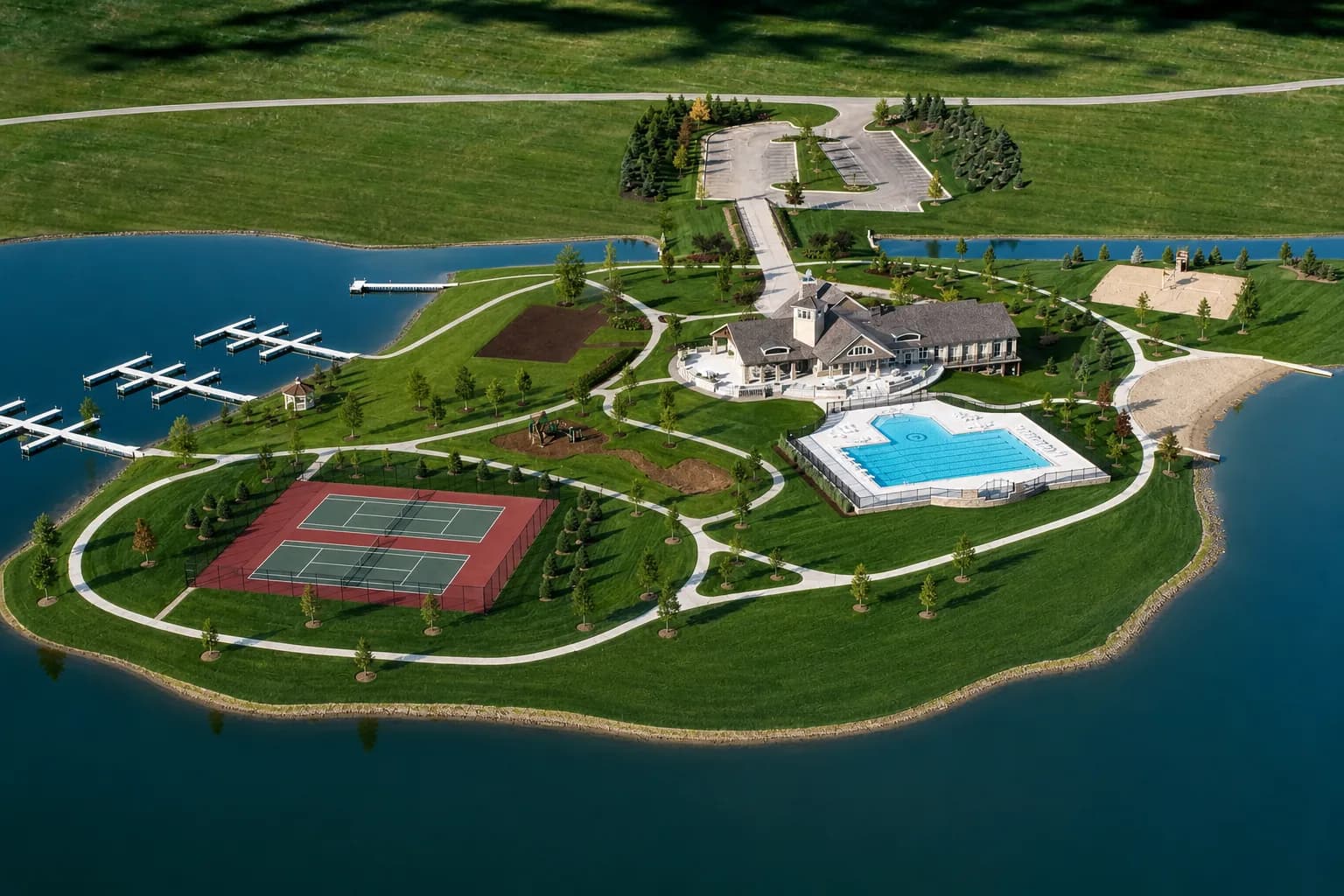 Island Lake, Novi, Michigan