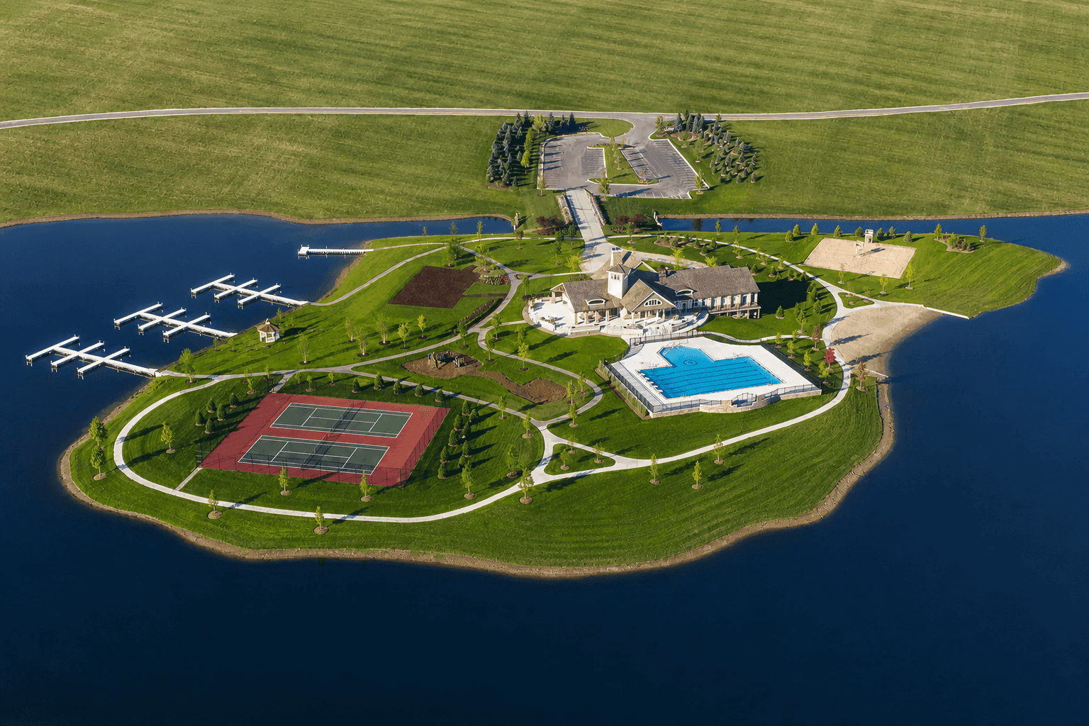 Island Lake, Novi, Michigan