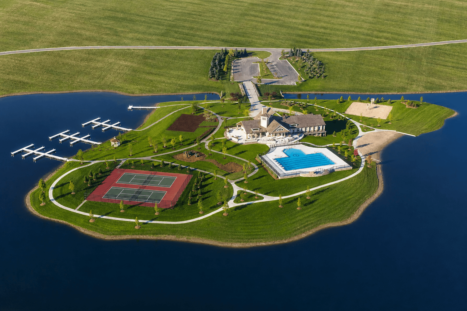 Island Lake, Novi, Michigan