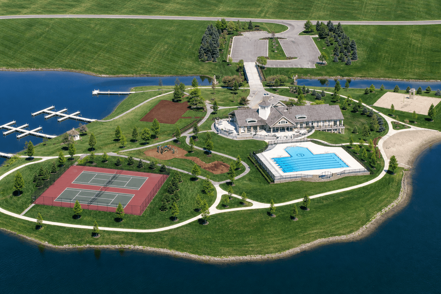 Island Lake, Novi, Michigan