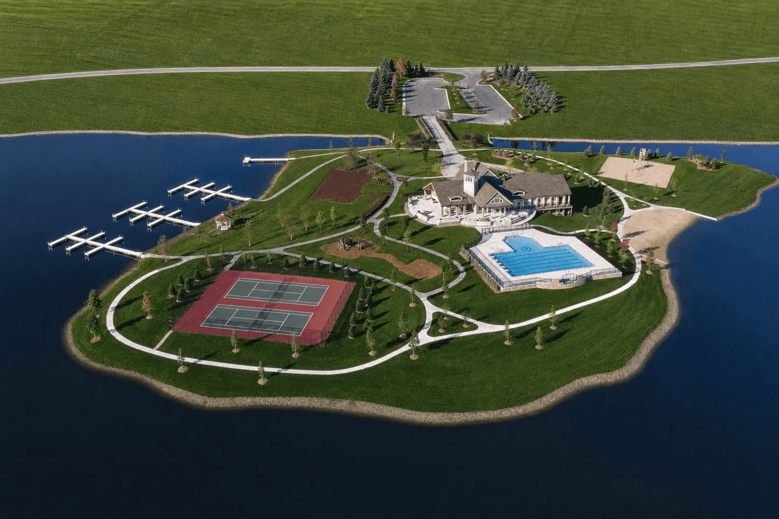 Island Lake, Novi, Michigan