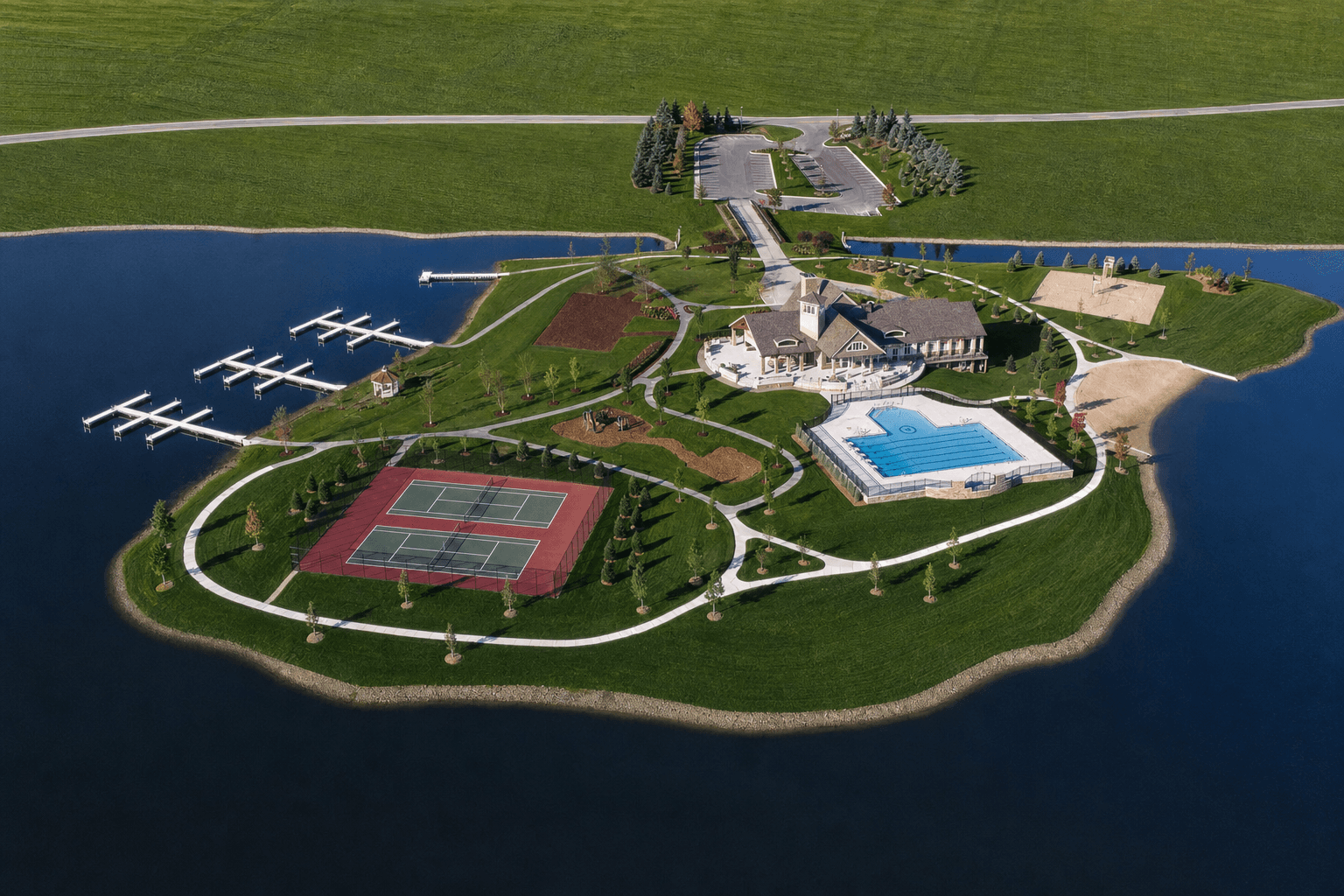 Island Lake, Novi, Michigan