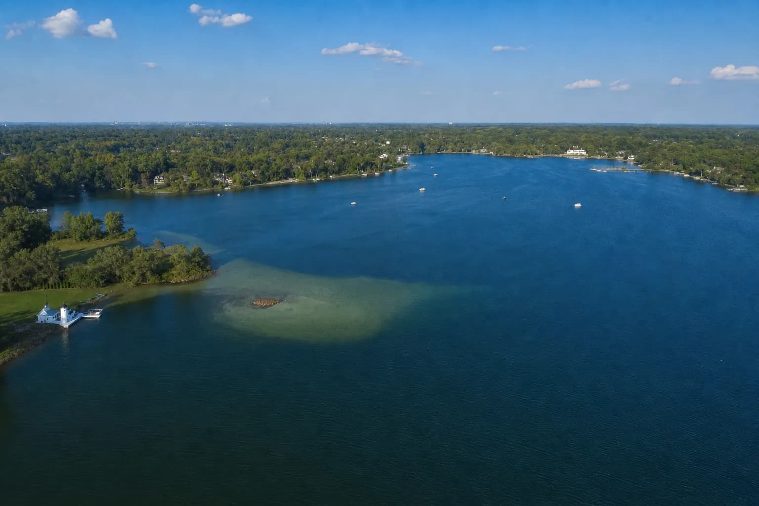 Walnut Lake, West Bloomfield, Michigan