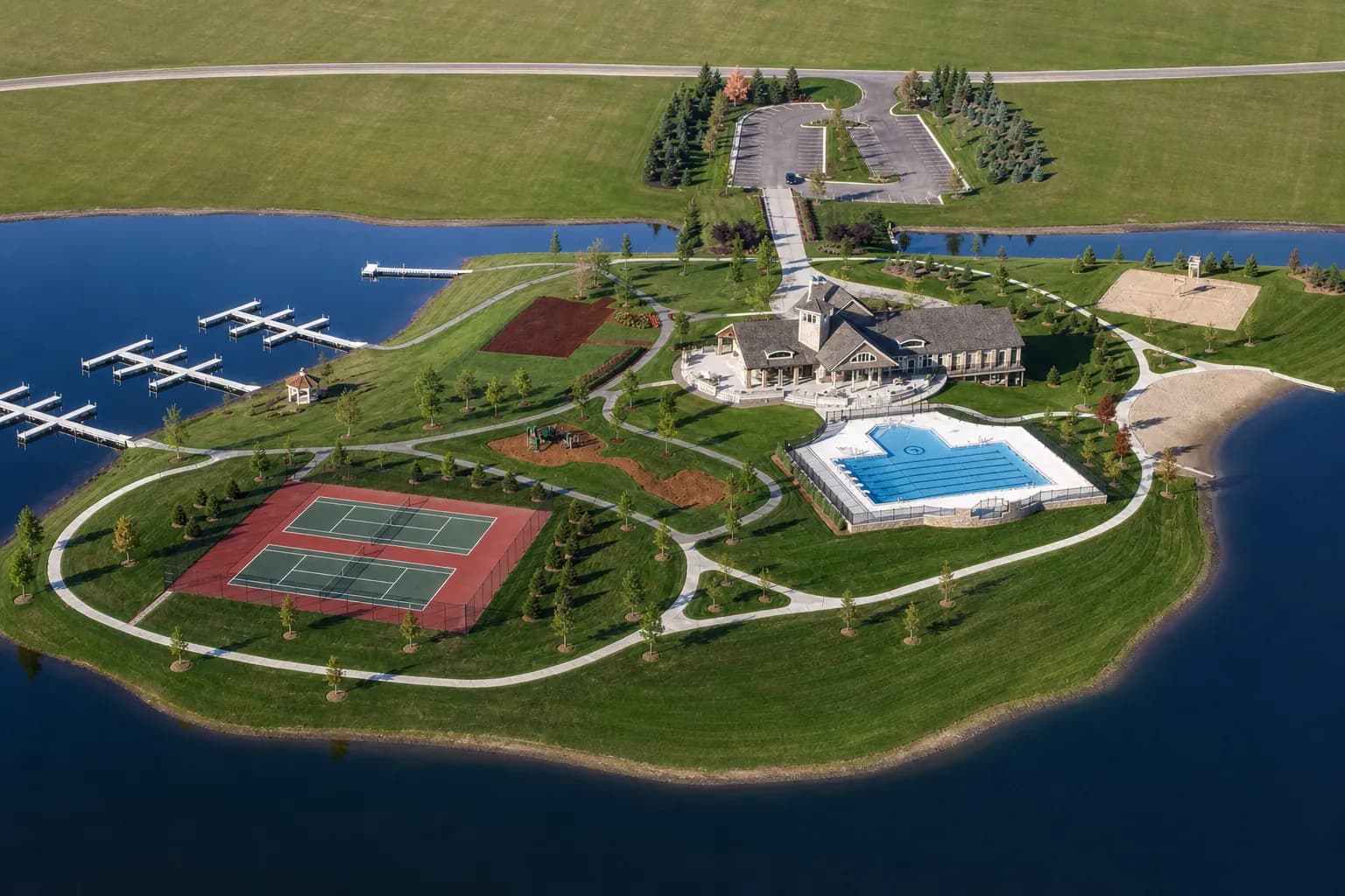Island Lake, Novi, Michigan