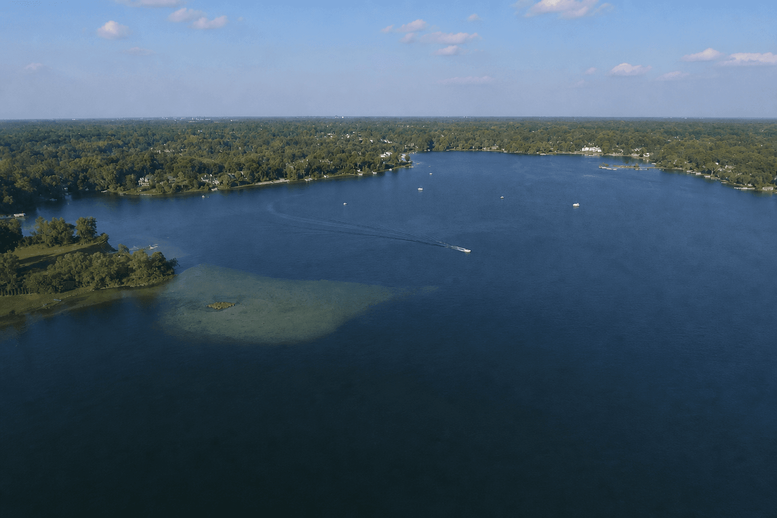 Walnut Lake, West Bloomfield, Michigan