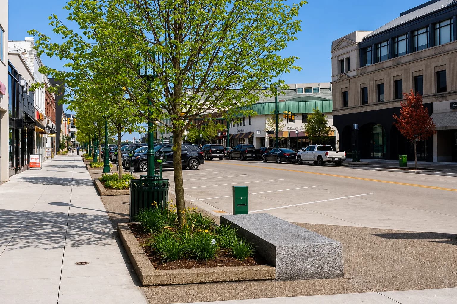 Old Woodward, Birmingham, Michigan