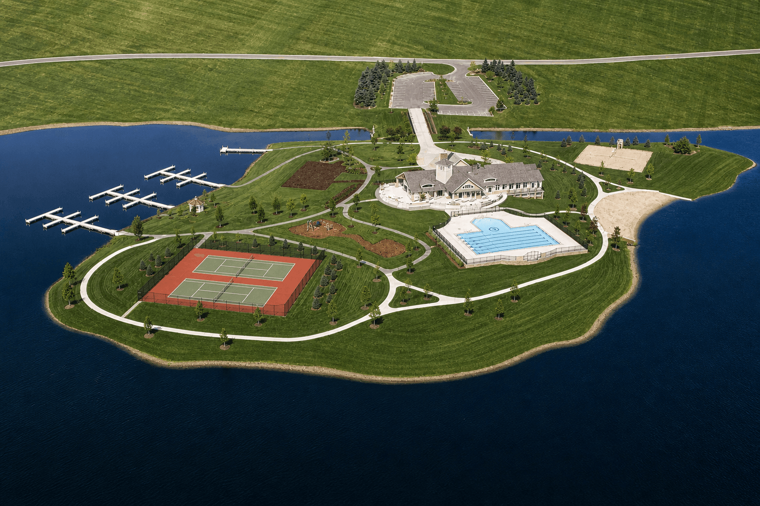 Island Lake, Novi, Michigan
