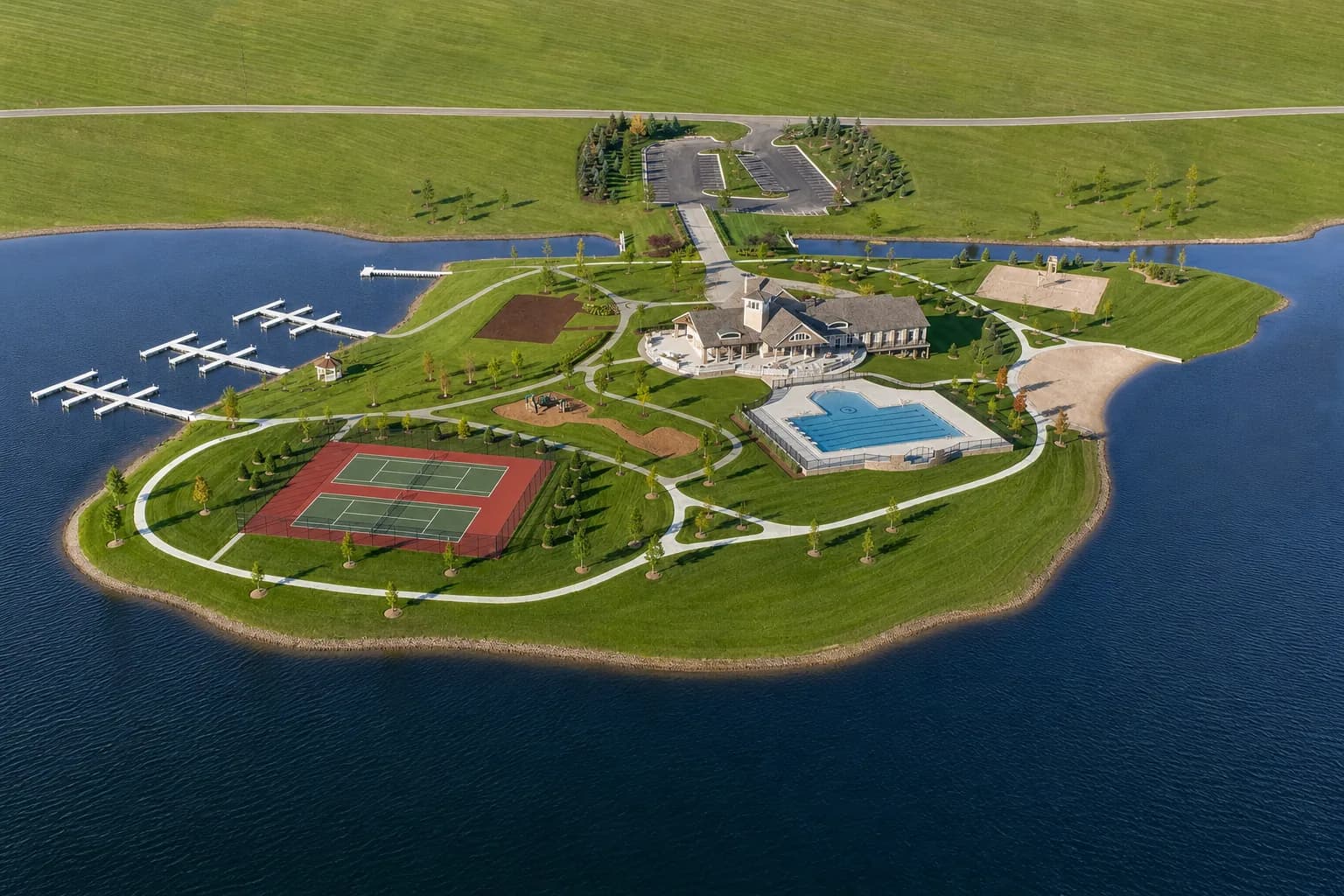Island Lake, Novi, Michigan