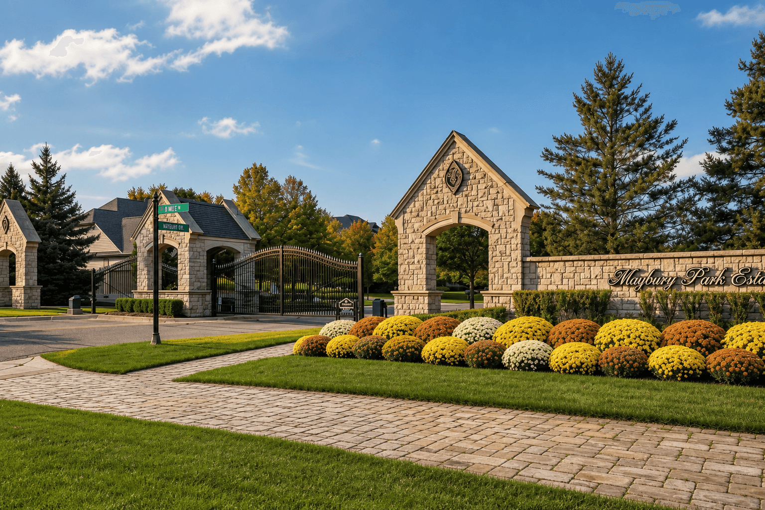 Maybury Park Estates, Novi, Michigan