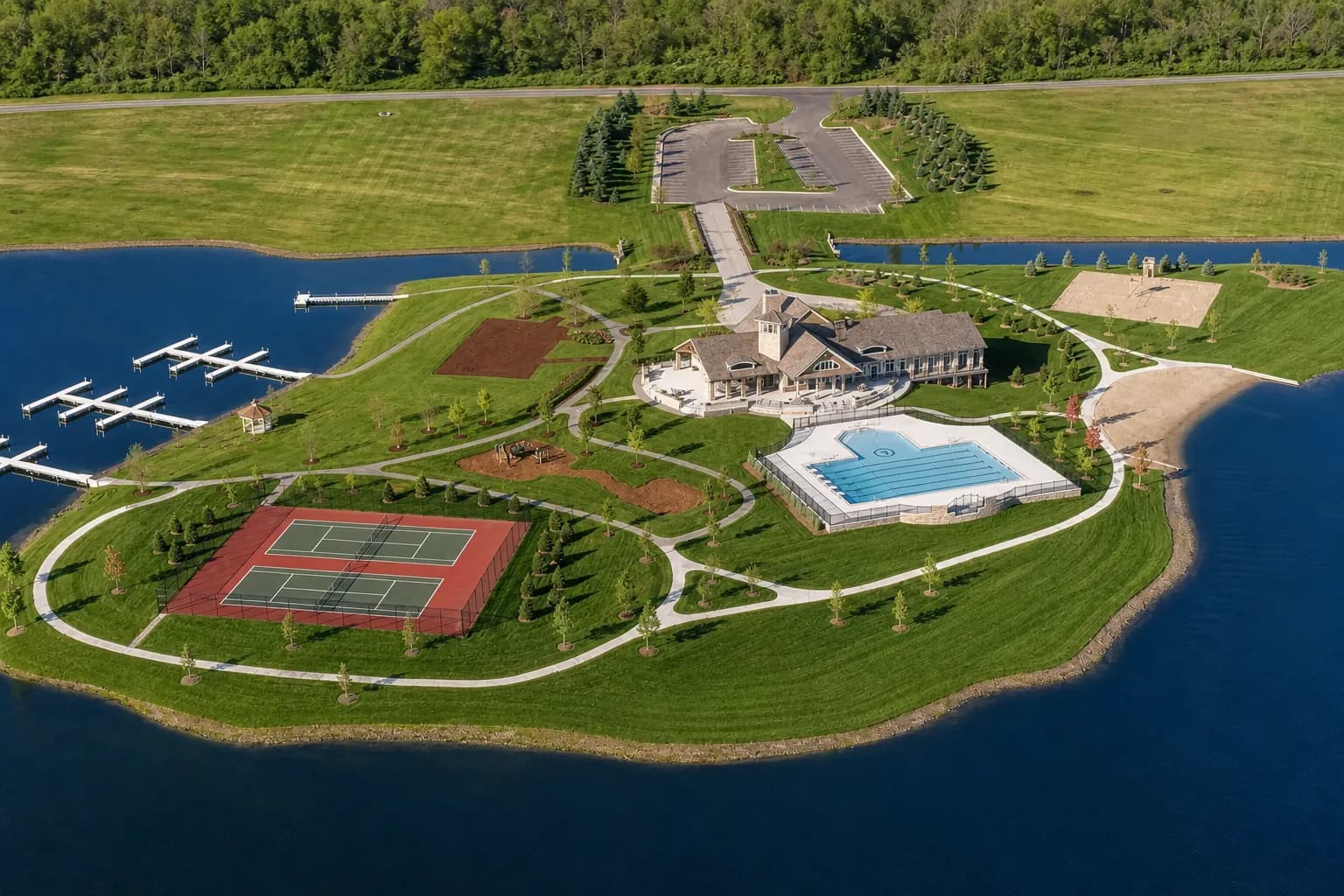 Island Lake, Novi, Michigan