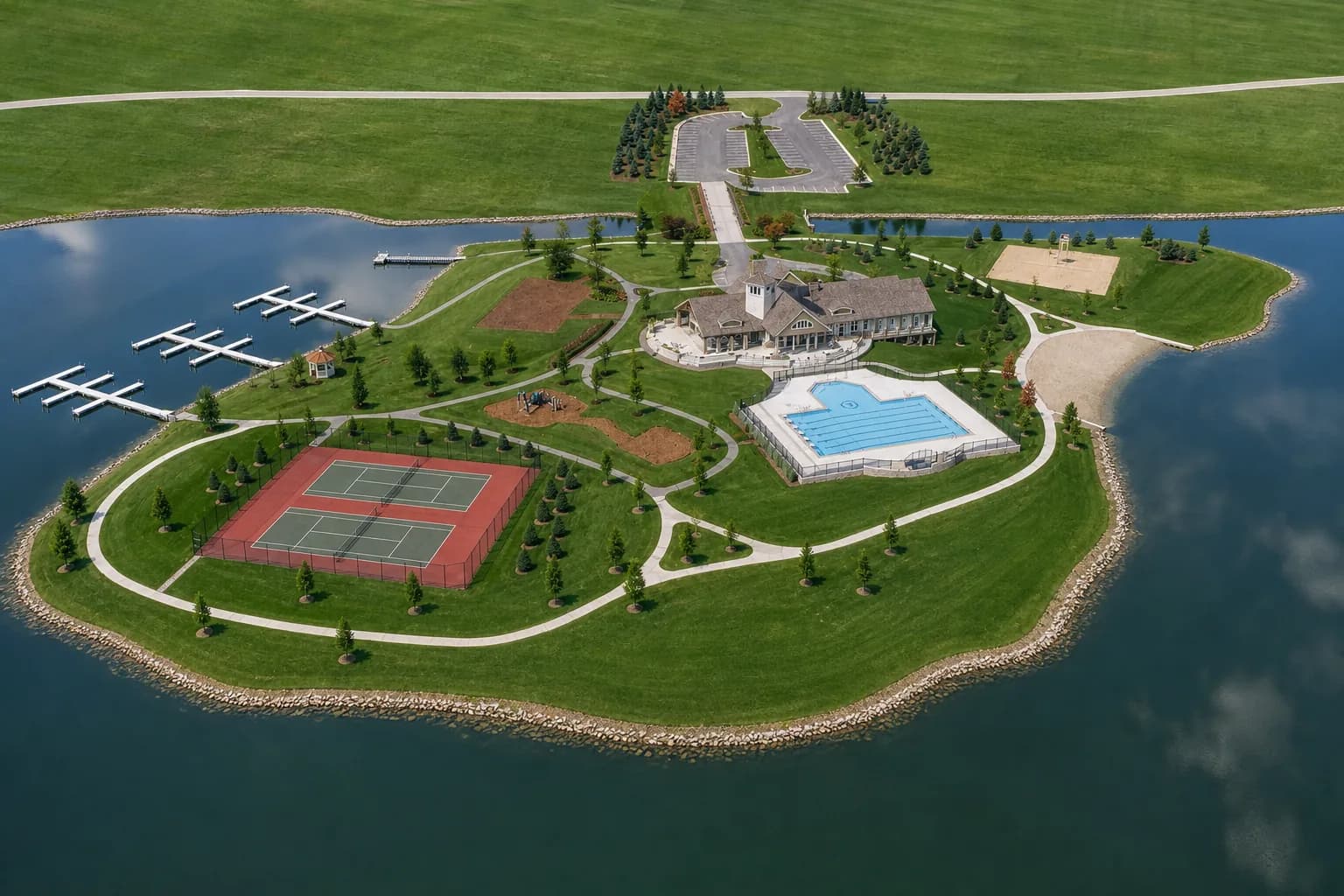 Island Lake, Novi, Michigan