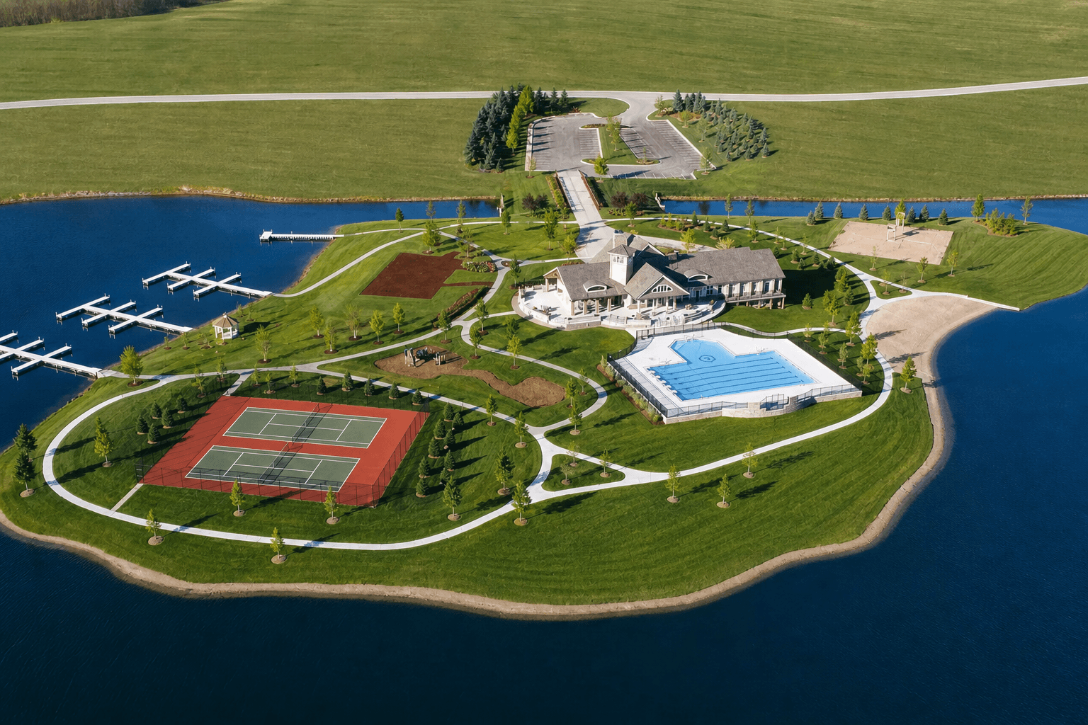 Island Lake, Novi, Michigan