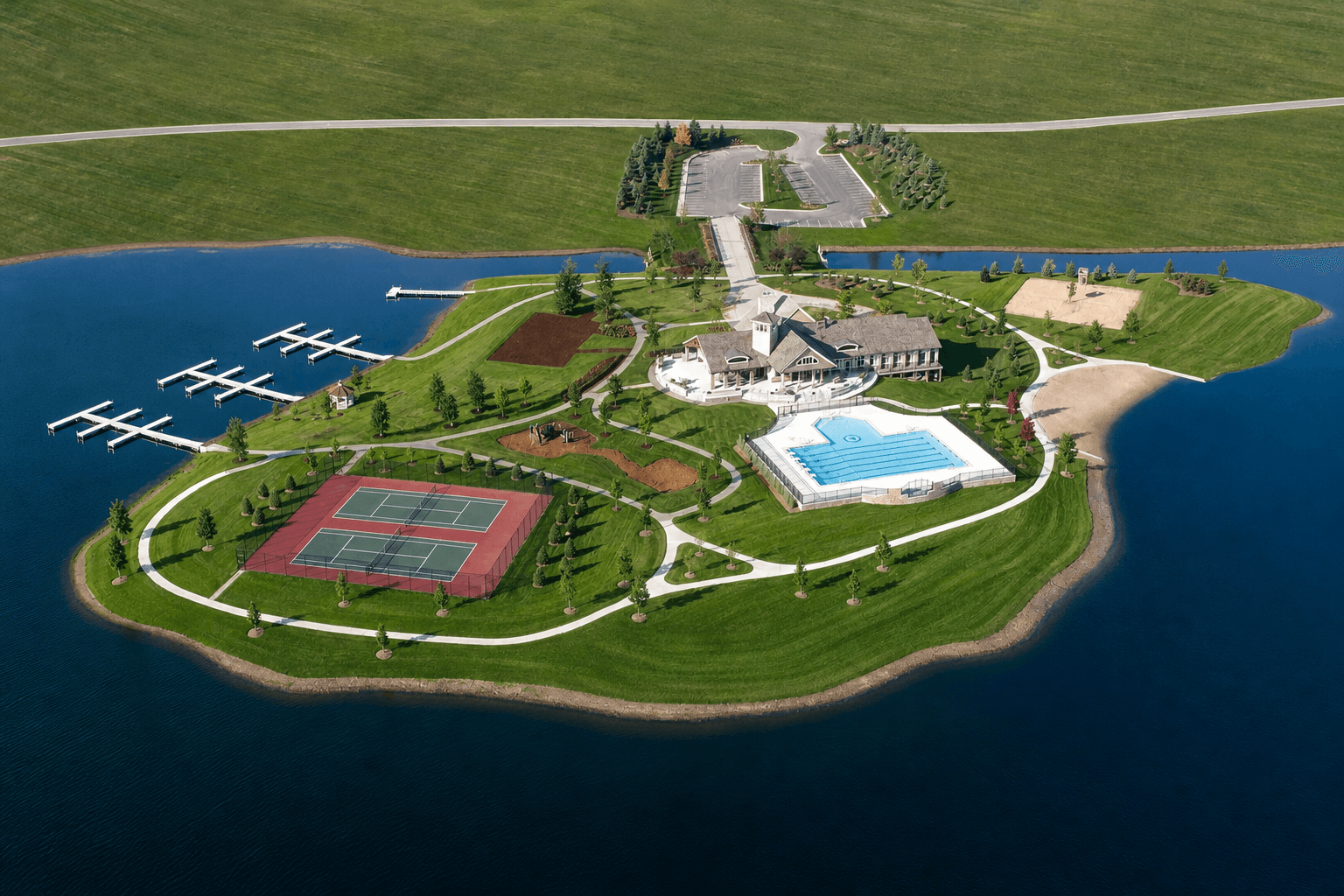 Island Lake, Novi, Michigan