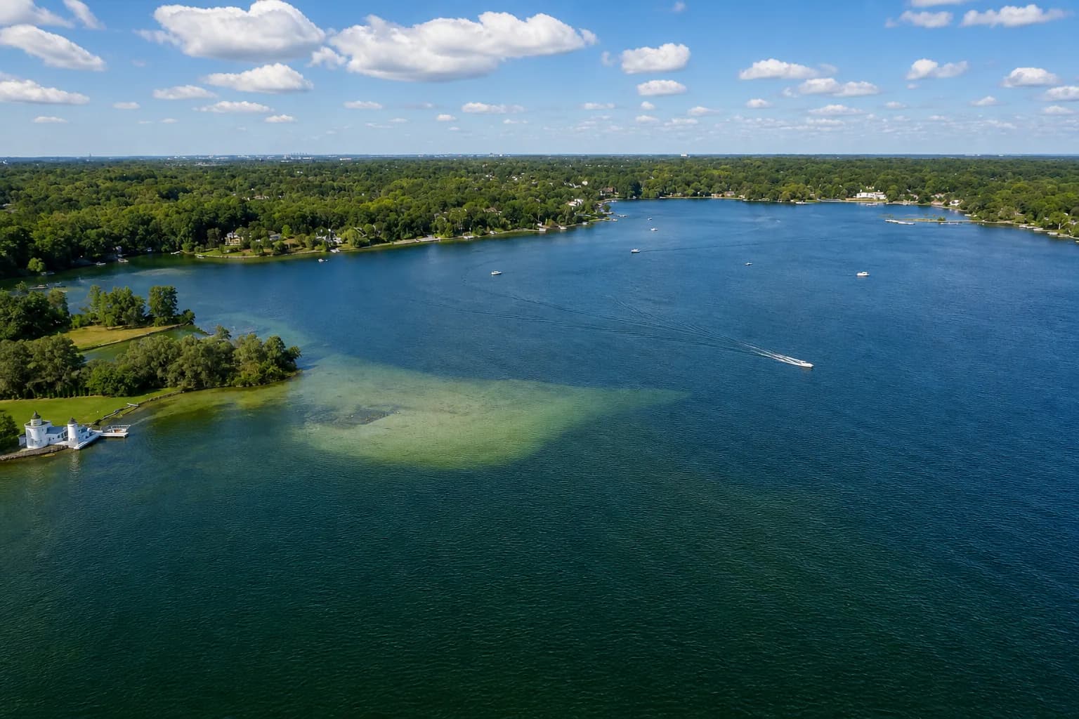 Walnut Lake, West Bloomfield, Michigan