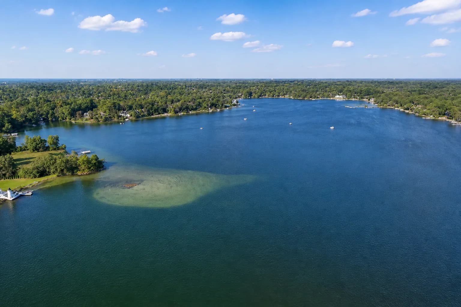 Walnut Lake, West Bloomfield, Michigan