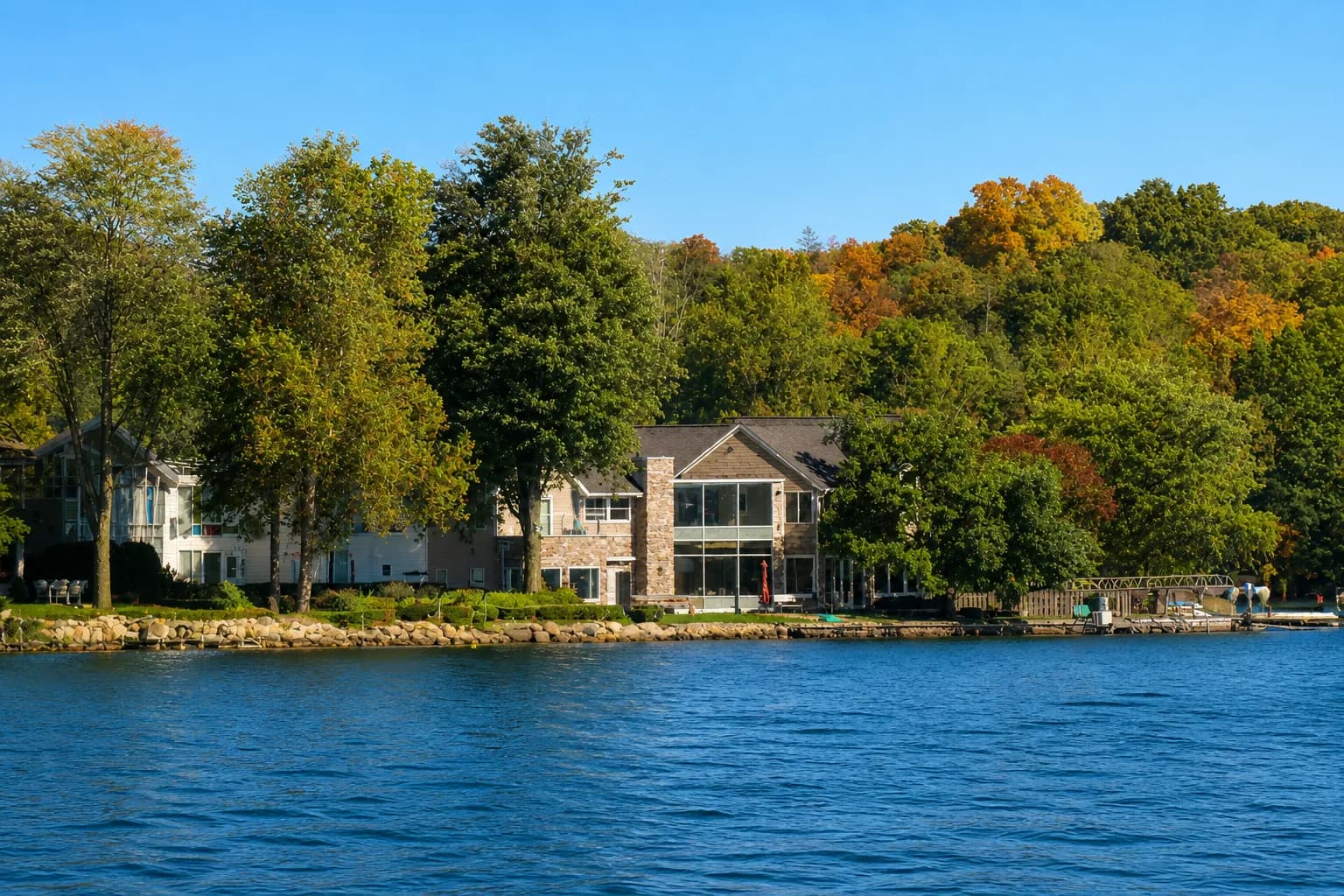 West Bloomfield, Upper Straits Lake, Michigan
