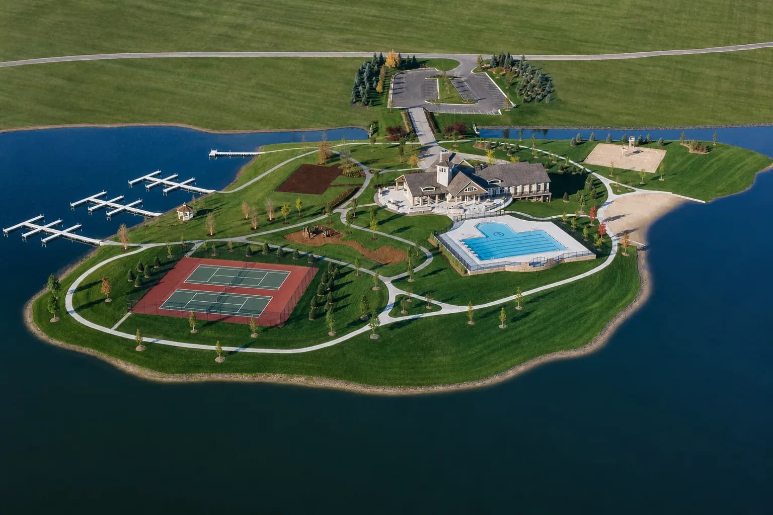 Island Lake, Novi, Michigan