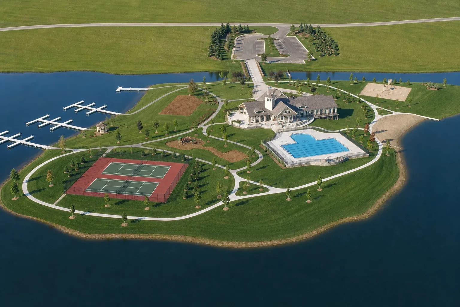 Island Lake, Novi, Michigan
