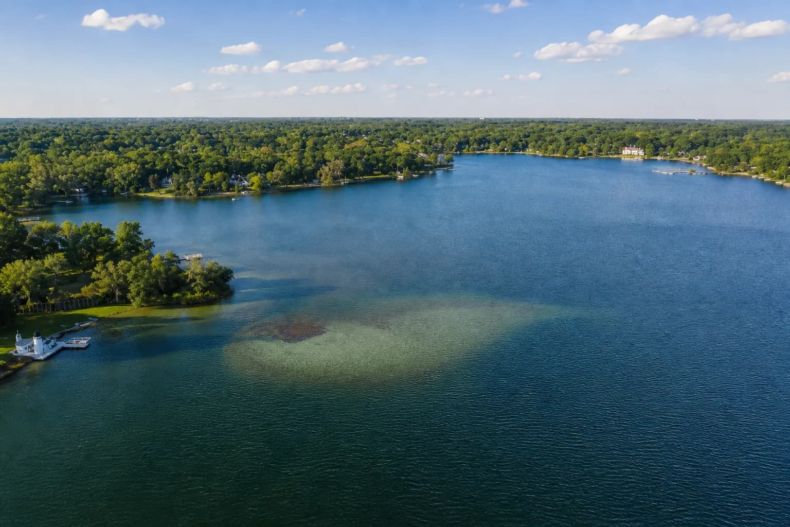 Walnut Lake, West Bloomfield, Michigan